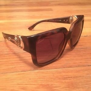 Gucci sunglasses. Brown tortoise frame.